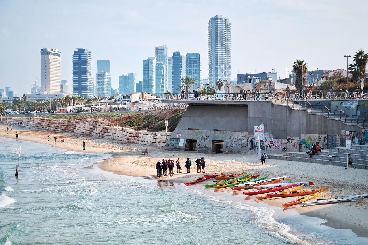 Location - Tel Aviv beach
