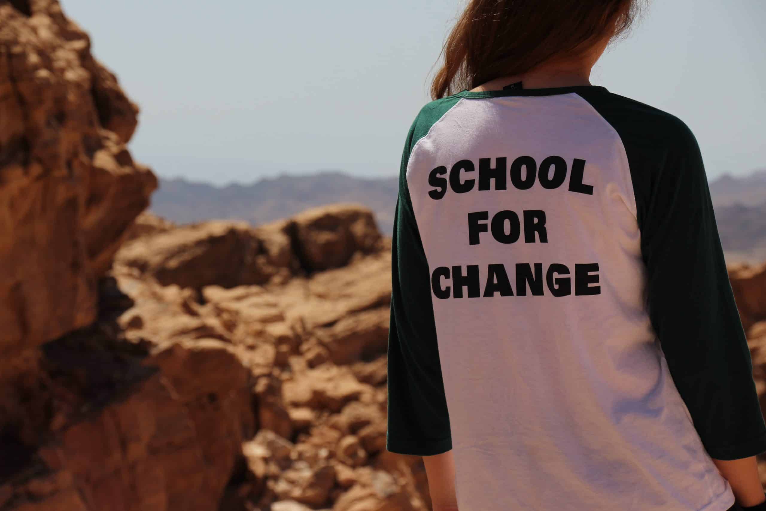 School for change. illustration